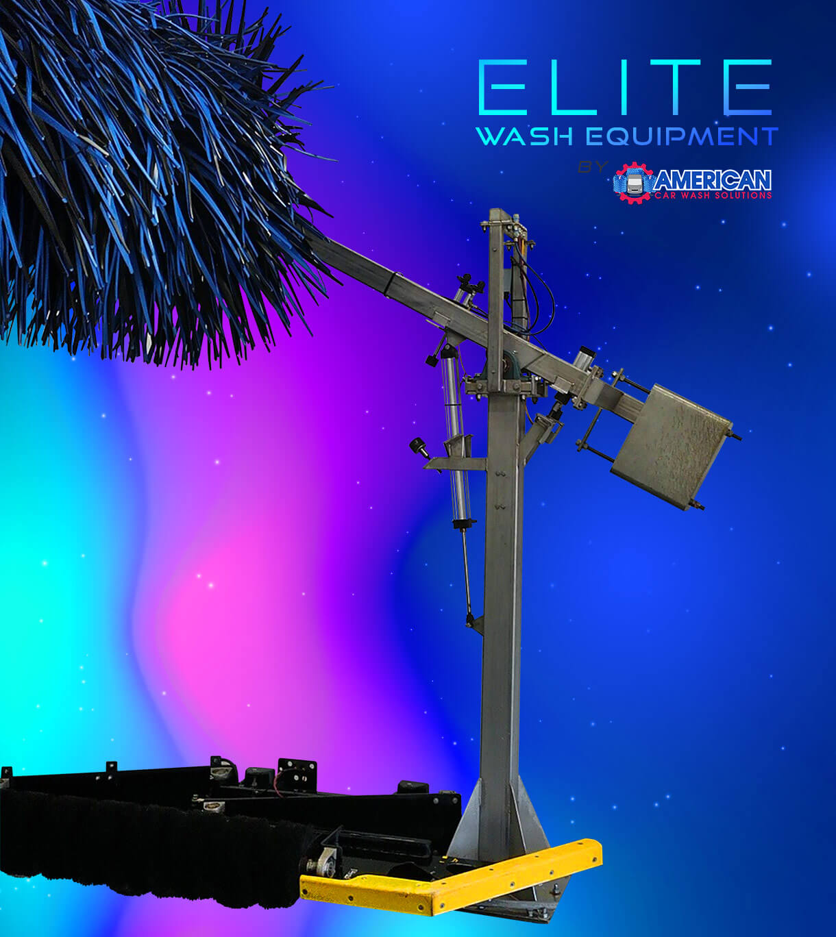 American Car Wash Solutions Elite 25 Top Brush Dark